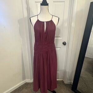 Anthropologie Mauve Sleeveless Dress